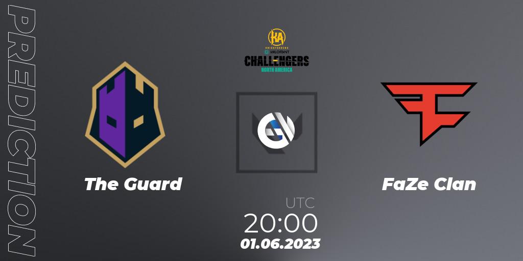 The Guard - FaZe Clan: ennuste. 01.06.23, VALORANT, VALORANT Challengers 2023: North America Challenger Playoffs