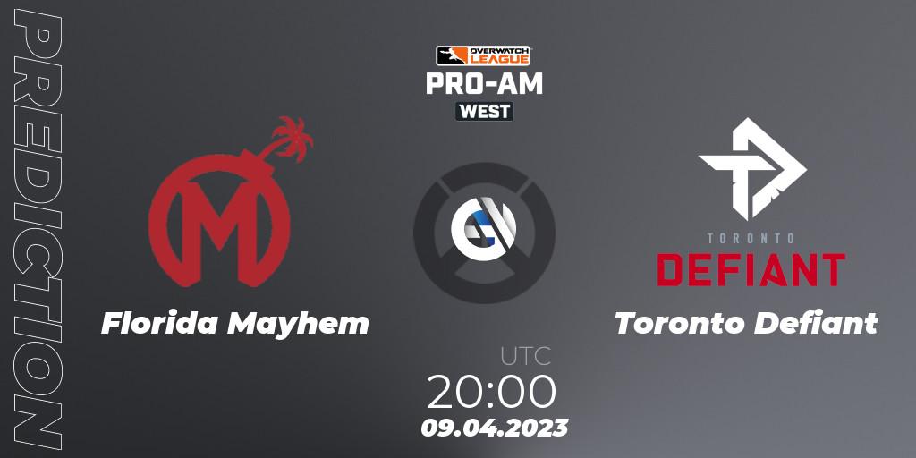 Florida Mayhem - Toronto Defiant: ennuste. 09.04.23, Overwatch, Overwatch League 2023 - Pro-Am