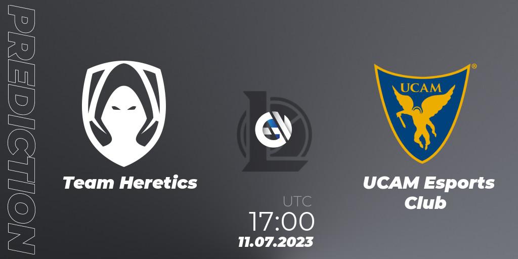 Los Heretics - UCAM Esports Club: ennuste. 11.07.2023 at 17:00, LoL, Superliga Summer 2023 - Group Stage