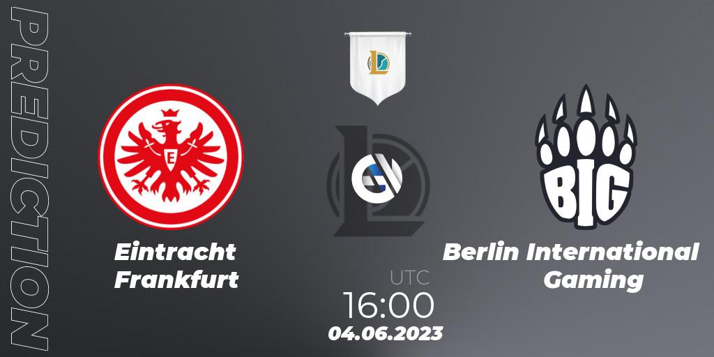 Eintracht Frankfurt - Berlin International Gaming: ennuste. 04.06.23, LoL, Prime League Summer 2023 - Group Stage