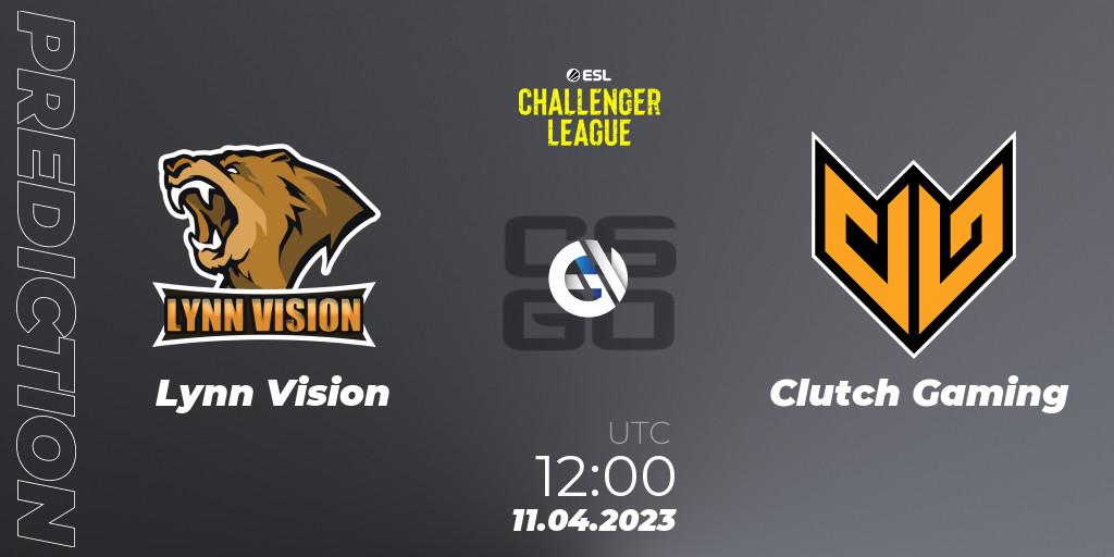 Lynn Vision - Clutch Gaming: ennuste. 11.04.23, CS2 (CS:GO), ESL Challenger League Season 45: Asia-Pacific