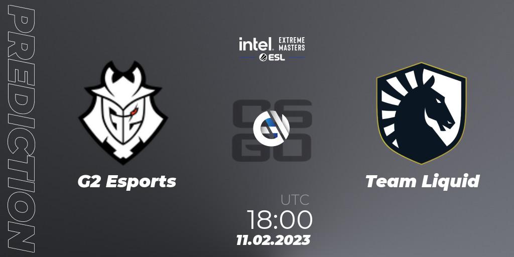 G2 Esports - Team Liquid: ennuste. 11.02.23, CS2 (CS:GO), IEM Katowice 2023