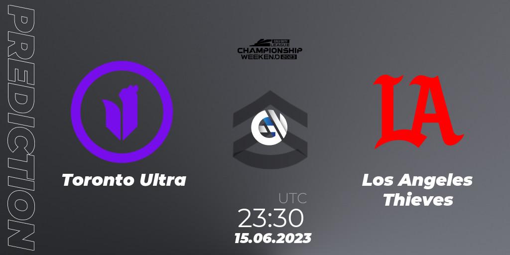 Toronto Ultra - Los Angeles Thieves: ennuste. 15.06.2023 at 23:30, Call of Duty, Call of Duty League Championship 2023