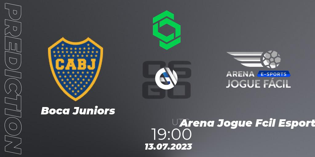 Boca Juniors - Arena Jogue Fácil Esports: ennuste. 13.07.2023 at 19:30, Counter-Strike (CS2), CCT South America Series #8