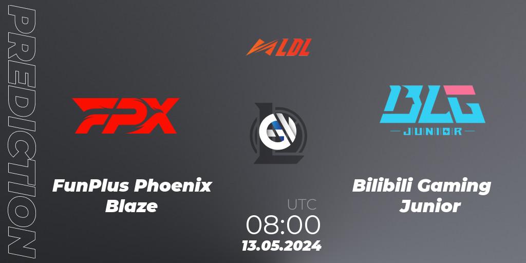 FunPlus Phoenix Blaze - Bilibili Gaming Junior: ennuste. 13.05.24, LoL, LDL 2024 - Stage 2