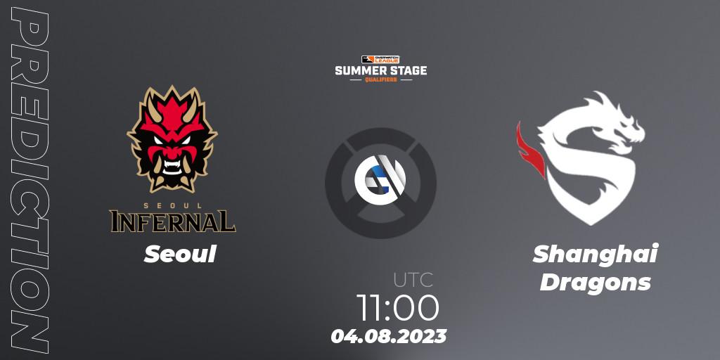 Seoul - Shanghai Dragons: ennuste. 04.08.23, Overwatch, Overwatch League 2023 - Summer Stage Qualifiers