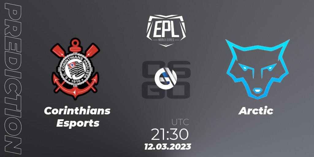 Corinthians Esports - Arctic: ennuste. 12.03.2023 at 22:50, Counter-Strike (CS2), EPL World Series: Americas Season 3