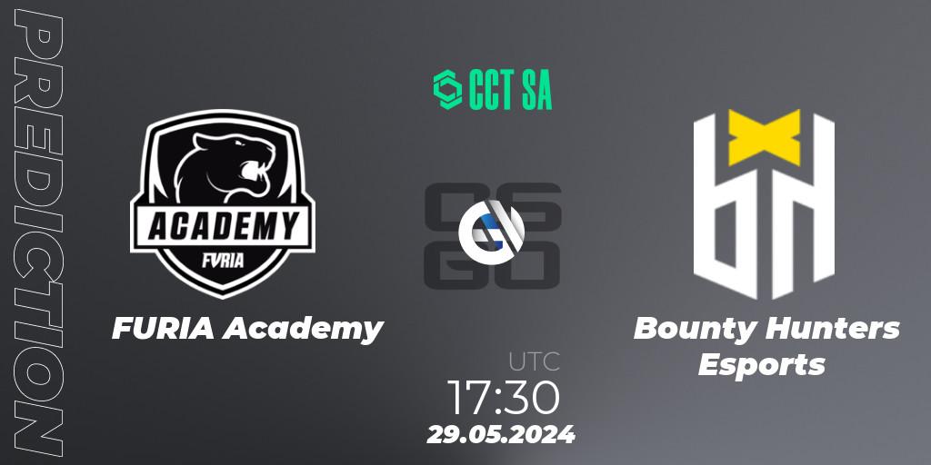 FURIA Academy - Bounty Hunters Esports: ennuste. 29.05.2024 at 18:00, Counter-Strike (CS2), CCT Season 2 South America Series 1