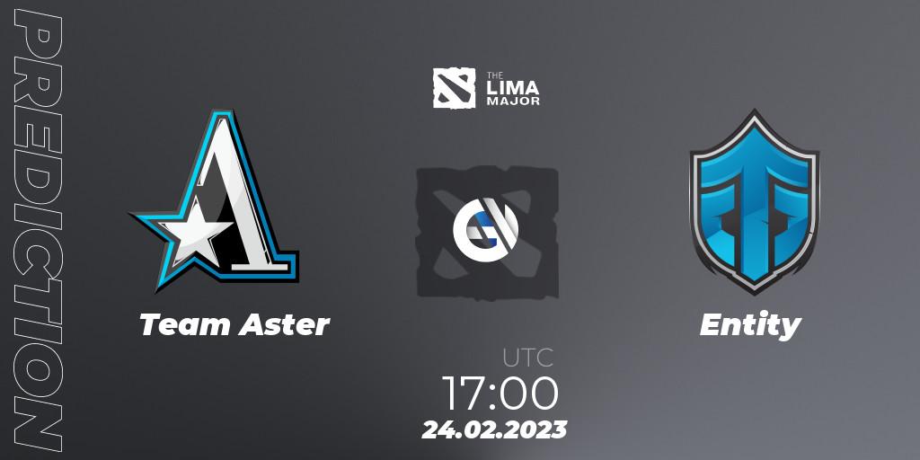 Team Aster - Entity: ennuste. 24.02.23, Dota 2, The Lima Major 2023
