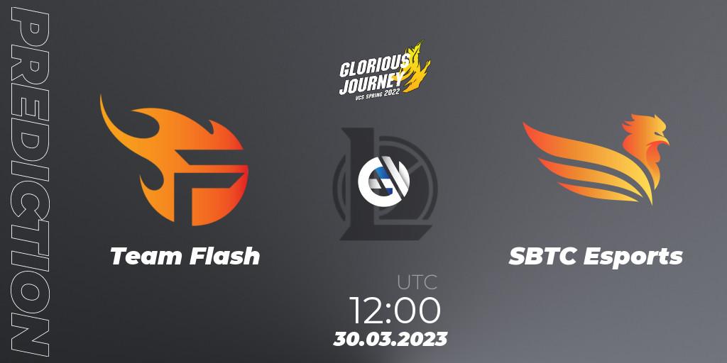 Team Flash - SBTC Esports: ennuste. 11.03.2023 at 10:00, LoL, VCS Spring 2023 - Group Stage