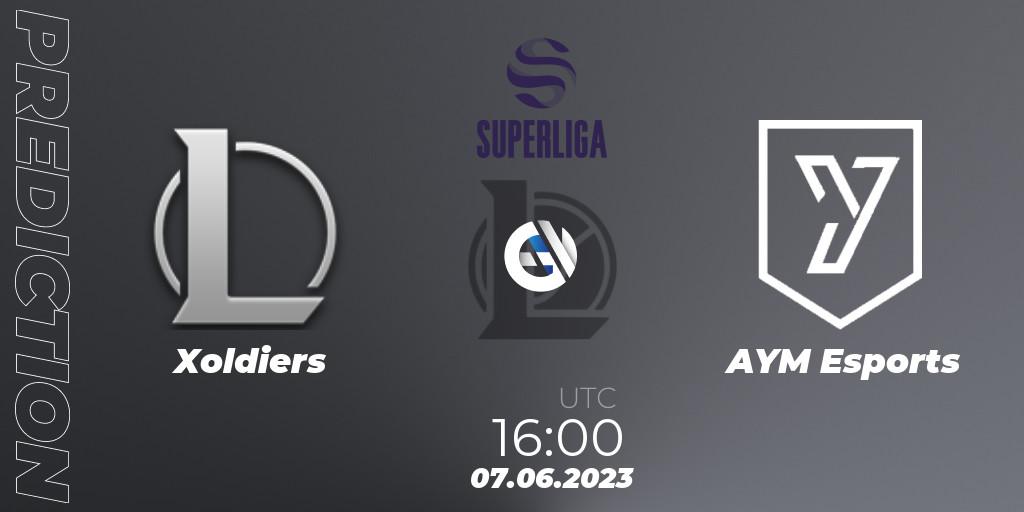 Xoldiers - AYM Esports: ennuste. 07.06.23, LoL, LVP Superliga 2nd Division 2023 Summer