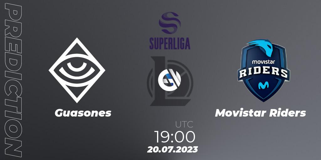 Guasones - Movistar Riders: ennuste. 22.06.2023 at 19:00, LoL, Superliga Summer 2023 - Group Stage