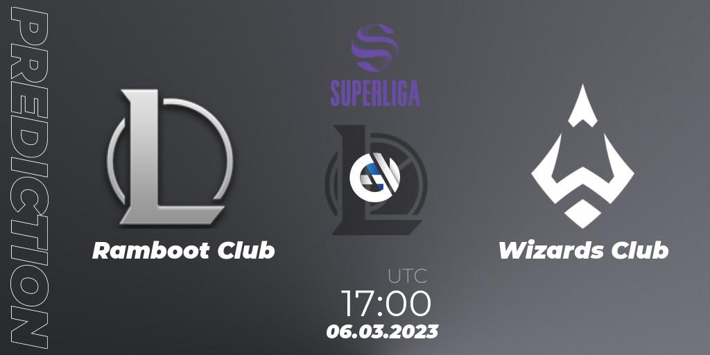 Ramboot Club - Wizards Club: ennuste. 06.03.2023 at 21:00, LoL, LVP Superliga 2nd Division Spring 2023 - Group Stage