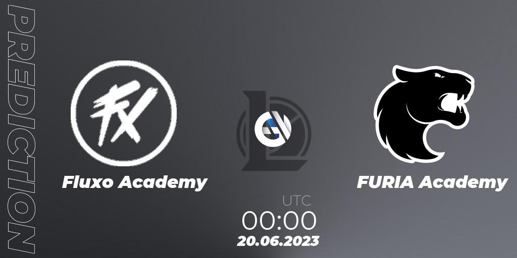 Fluxo Academy - FURIA Academy: ennuste. 20.06.2023 at 00:00, LoL, CBLOL Academy Split 2 2023 - Group Stage