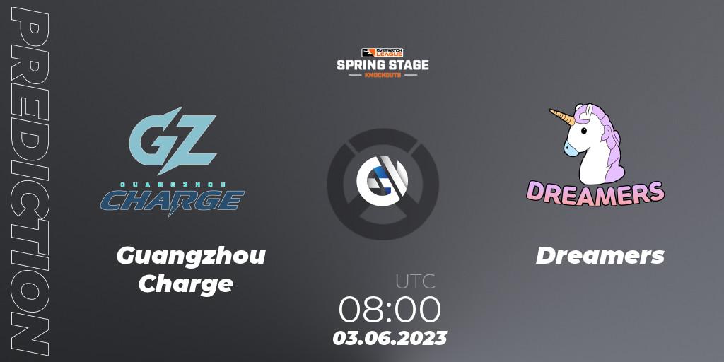 Guangzhou Charge - Dreamers: ennuste. 03.06.2023 at 08:00, Overwatch, OWL Stage Knockouts Spring 2023
