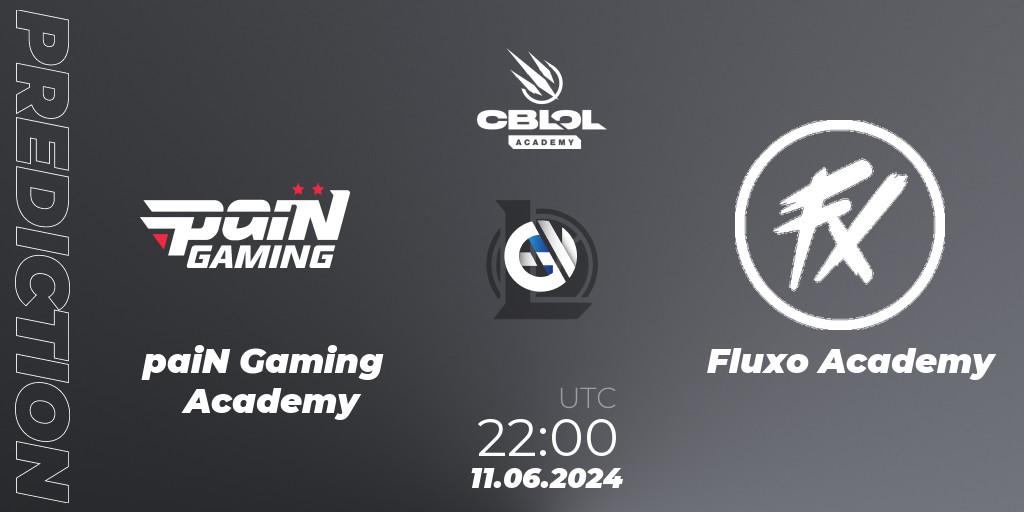 paiN Gaming Academy - Fluxo Academy: ennuste. 11.06.2024 at 22:00, LoL, CBLOL Academy 2024