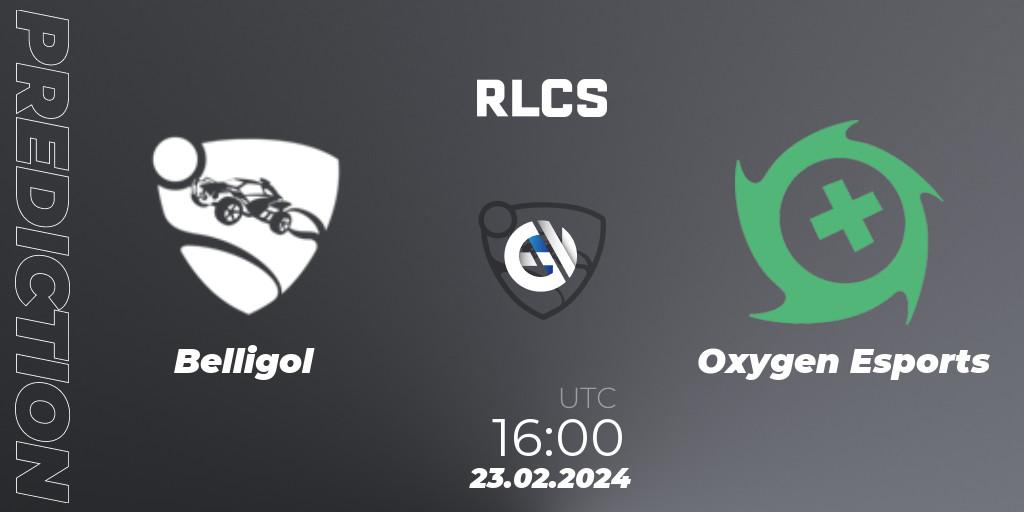Belligol - Oxygen Esports: ennuste. 23.02.24, Rocket League, RLCS 2024 - Major 1: Europe Open Qualifier 2