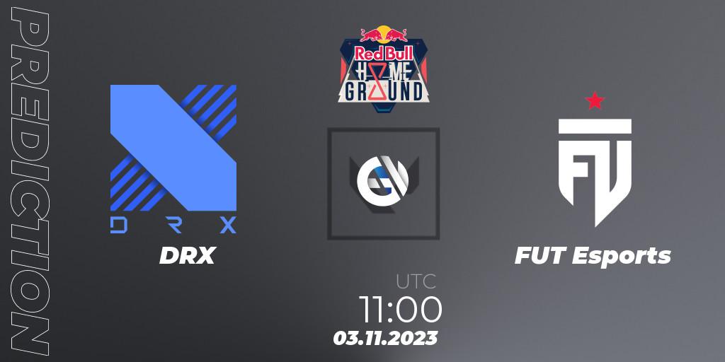 DRX - FUT Esports: ennuste. 03.11.23, VALORANT, Red Bull Home Ground #4 - Swiss Stage