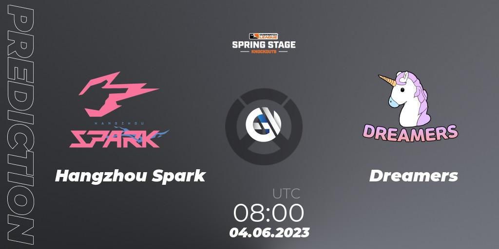 Hangzhou Spark - Dreamers: ennuste. 04.06.2023 at 08:00, Overwatch, OWL Stage Knockouts Spring 2023