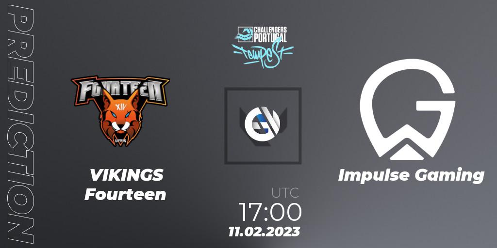 VIKINGS Fourteen - Impulse Gaming: ennuste. 11.02.23, VALORANT, VALORANT Challengers 2023 Portugal: Tempest Split 1