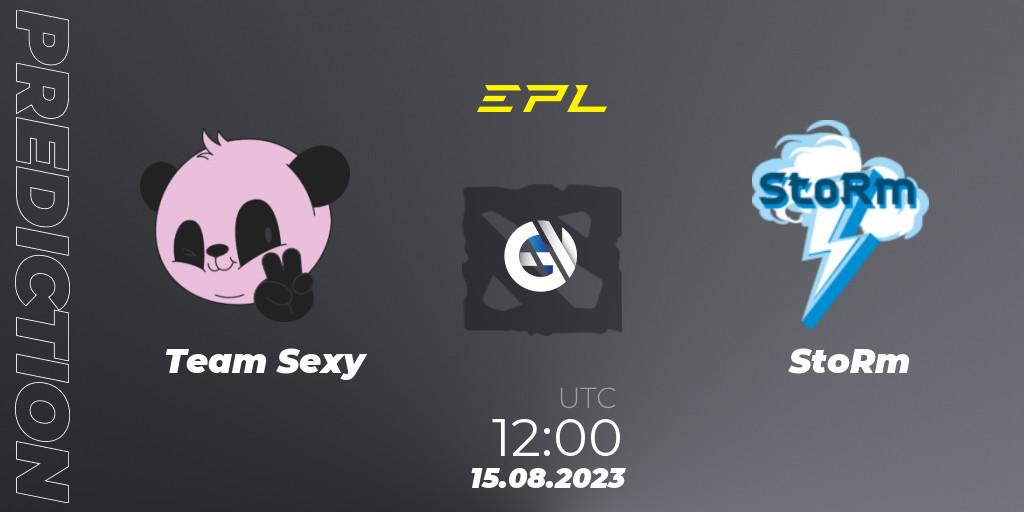 Team Sexy - StoRm: ennuste. 15.08.2023 at 12:08, Dota 2, European Pro League Season 11