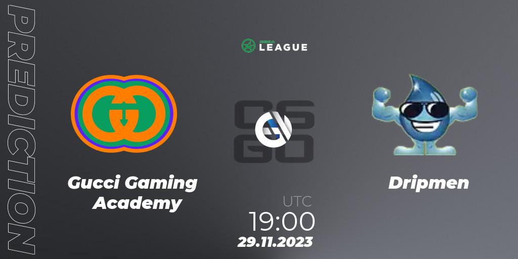 Gucci Gaming Academy - Dripmen: ennuste. 29.11.23, CS2 (CS:GO), ESEA Season 47: Advanced Division - Europe