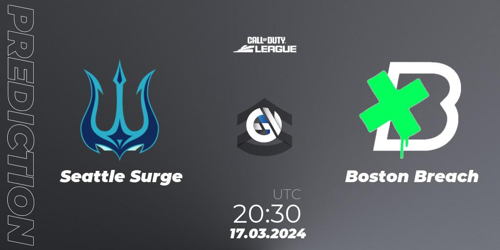 Seattle Surge - Boston Breach: ennuste. 17.03.24, Call of Duty, Call of Duty League 2024: Stage 2 Major Qualifiers