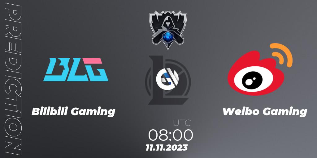 Bilibili Gaming - Weibo Gaming: ennuste. 11.11.23, LoL, Worlds 2023 LoL - Finals
