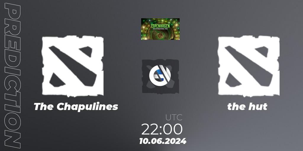 The Chapulines - the hut: ennuste. 10.06.2024 at 22:00, Dota 2, The International 2024: North America Closed Qualifier