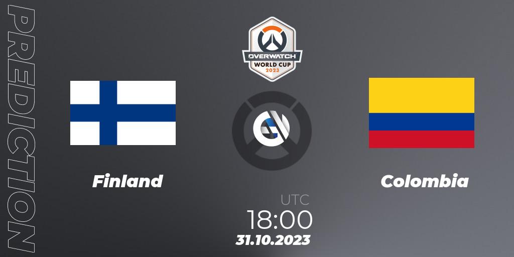 Finland - Colombia: ennuste. 31.10.23, Overwatch, Overwatch World Cup 2023