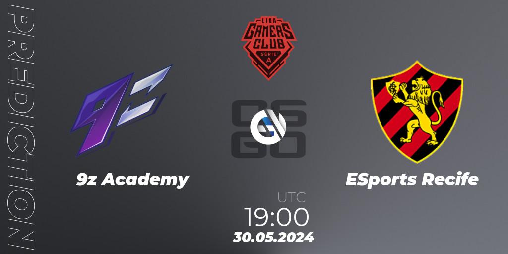 9z Academy - ESports Recife: ennuste. 30.05.2024 at 19:00, Counter-Strike (CS2), Gamers Club Liga Série A: May 2024