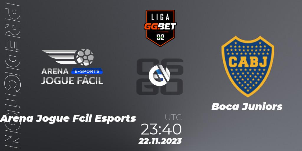  Arena Jogue Fácil Esports - Boca Juniors: ennuste. 22.11.23, CS2 (CS:GO), Dust2 Brasil Liga Season 2