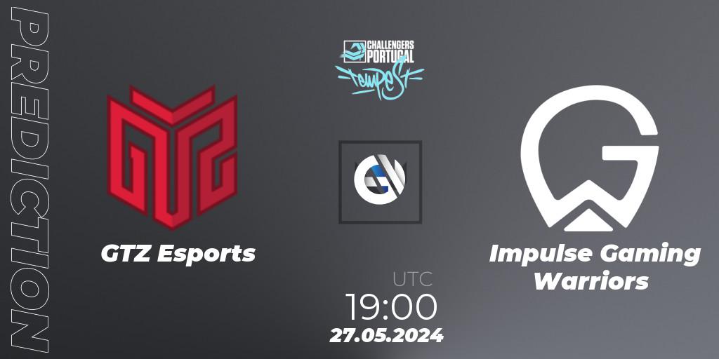 GTZ Esports - Impulse Gaming Warriors: ennuste. 27.05.2024 at 18:00, VALORANT, VALORANT Challengers 2024 Portugal: Tempest Split 2