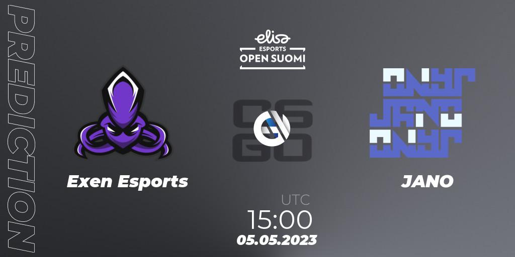Exen Esports - JANO: ennuste. 05.05.23, CS2 (CS:GO), Elisa Open Suomi Season 5