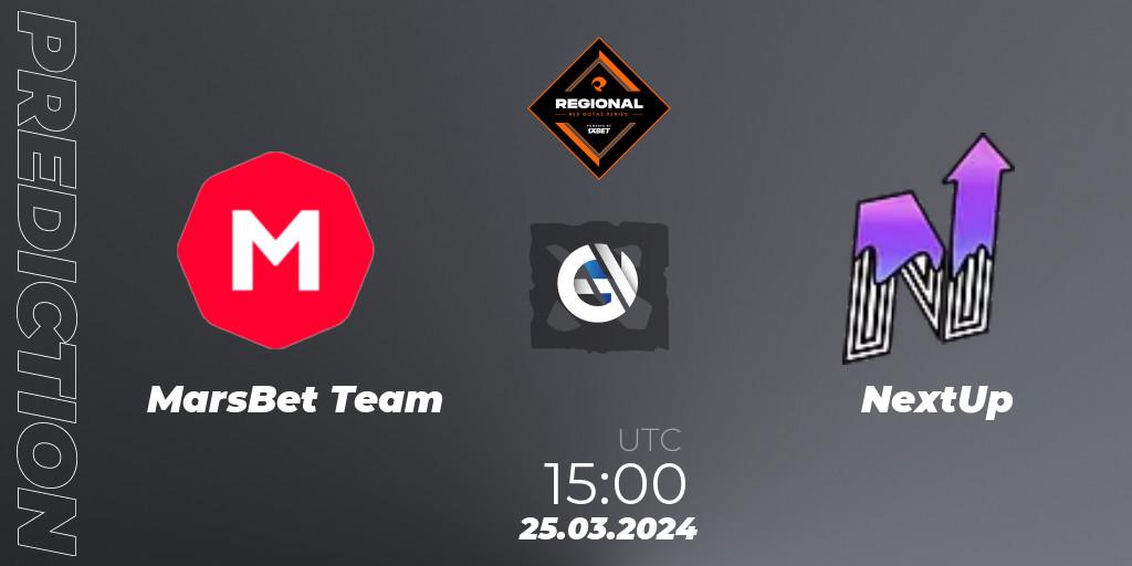 MarsBet Team - NextUp: ennuste. 25.03.24, Dota 2, RES Regional Series: EU #1
