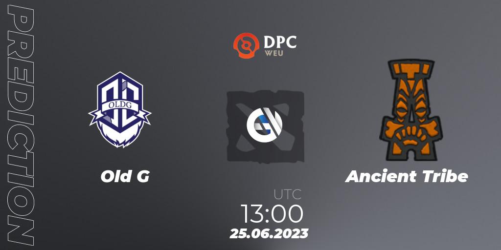 Old G - Ancient Tribe: ennuste. 25.06.23, Dota 2, DPC 2023 Tour 3: WEU Division II (Lower)
