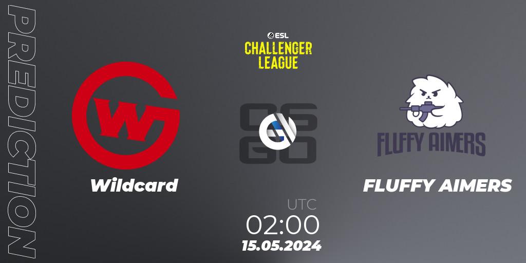 Wildcard - FLUFFY AIMERS: ennuste. 15.05.2024 at 02:15, Counter-Strike (CS2), ESL Challenger League Season 47: North America