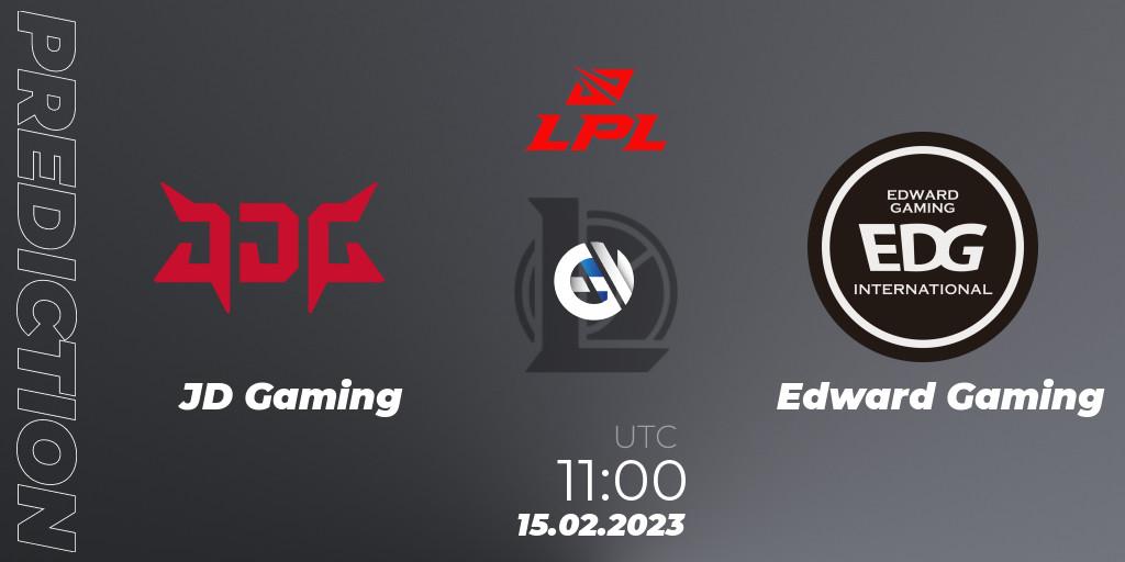 JD Gaming - Edward Gaming: ennuste. 15.02.23, LoL, LPL Spring 2023 - Group Stage