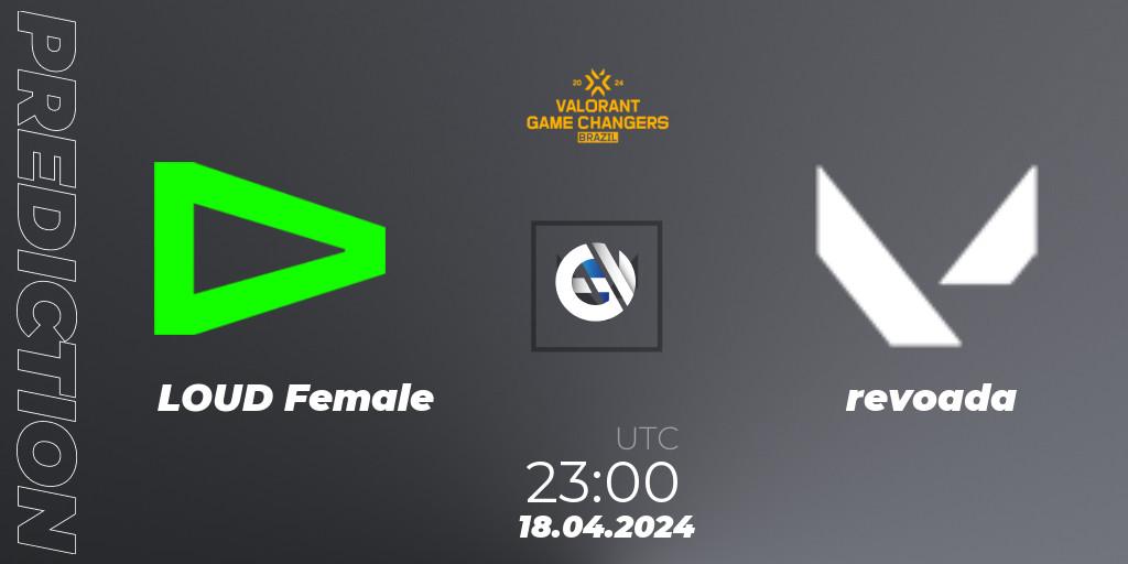 LOUD Female - revoada: ennuste. 18.04.24, VALORANT, VCT 2024: Game Changers Brazil Series 1
