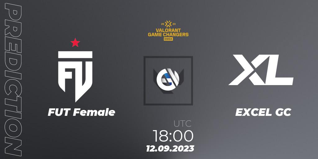 FUT Female - EXCEL GC: ennuste. 12.09.2023 at 18:00, VALORANT, VCT 2023: Game Changers EMEA Stage 3 - Group Stage