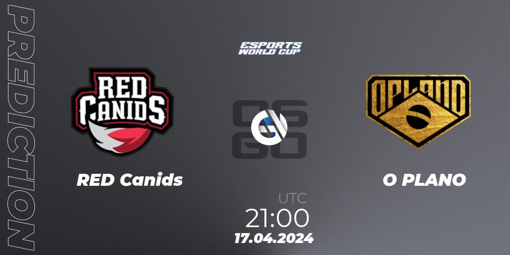 RED Canids - O PLANO: ennuste. 17.04.24, CS2 (CS:GO), Esports World Cup 2024: South American Open Qualifier