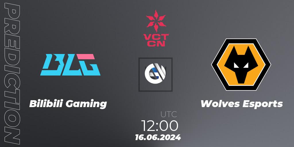 Bilibili Gaming - Wolves Esports: ennuste. 16.06.2024 at 11:30, VALORANT, VALORANT Champions Tour China 2024: Stage 2 - Group Stage