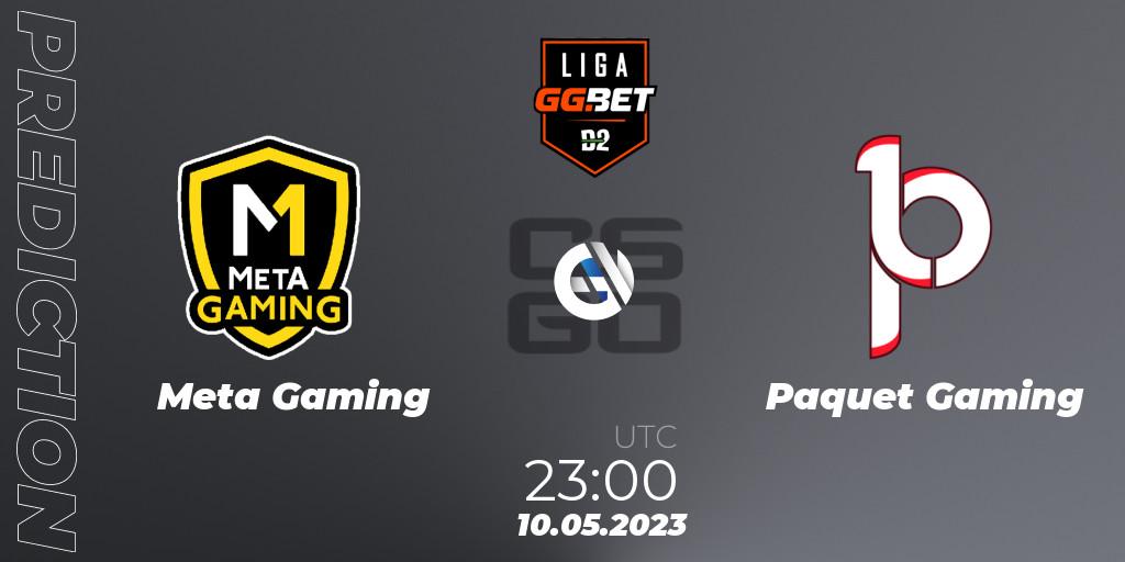 Meta Gaming Brasil - Paquetá Gaming: ennuste. 10.05.2023 at 23:00, Counter-Strike (CS2), Dust2 Brasil Liga Season 1