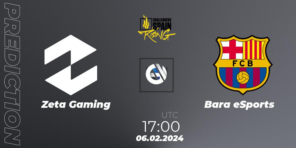 Zeta Gaming - Barça eSports: ennuste. 06.02.24, VALORANT, VALORANT Challengers 2024 Spain: Rising Split 1