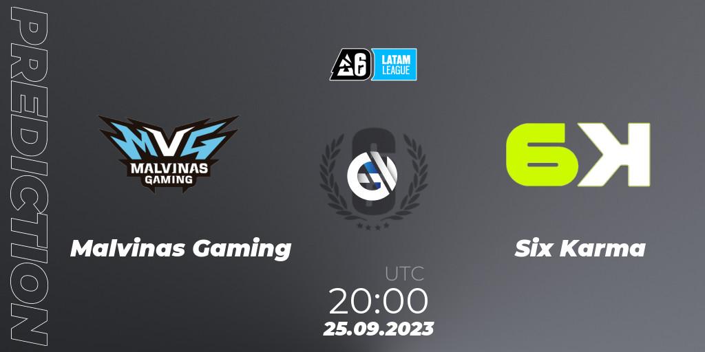 Malvinas Gaming - Six Karma: ennuste. 25.09.23, Rainbow Six, LATAM League 2023 - Stage 2