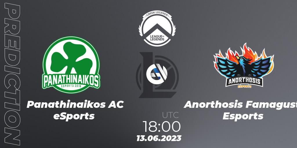 Panathinaikos AC eSports - Anorthosis Famagusta Esports: ennuste. 13.06.23, LoL, Greek Legends League Summer 2023