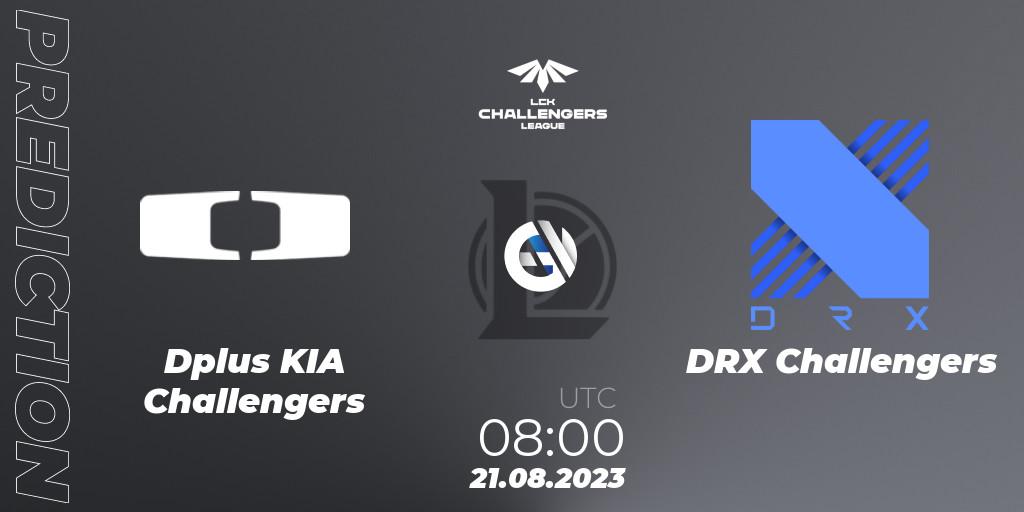 Dplus KIA Challengers - DRX Challengers: ennuste. 21.08.2023 at 08:00, LoL, LCK Challengers League 2023 Summer - Playoffs