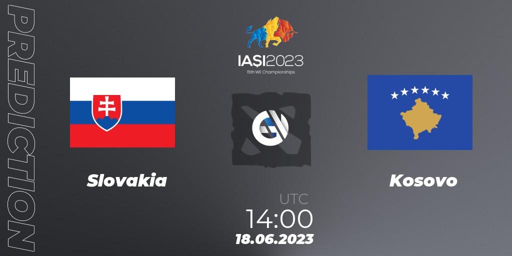 Slovakia - Kosovo: ennuste. 18.06.2023 at 14:00, Dota 2, IESF Europe A Qualifier 2023