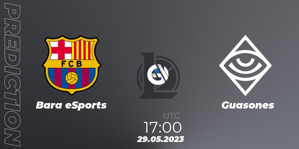 Barça eSports - Guasones: ennuste. 29.05.2023 at 17:00, LoL, Superliga Summer 2023 - Group Stage