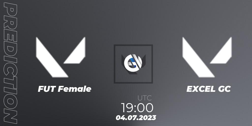 FUT Female - EXCEL GC: ennuste. 04.07.2023 at 19:10, VALORANT, VCT 2023: Game Changers EMEA Series 2 - Group Stage